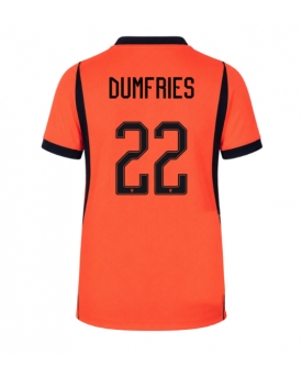 Billige Fotballdrakt Nederland Denzel Dumfries #22 Replika Hjemmedrakt VM 2026 Kortermet Billige Fotballdrakt Nederland Denzel Dumfries #22 Replika Hjemmedrakt VM 2026 Kortermet